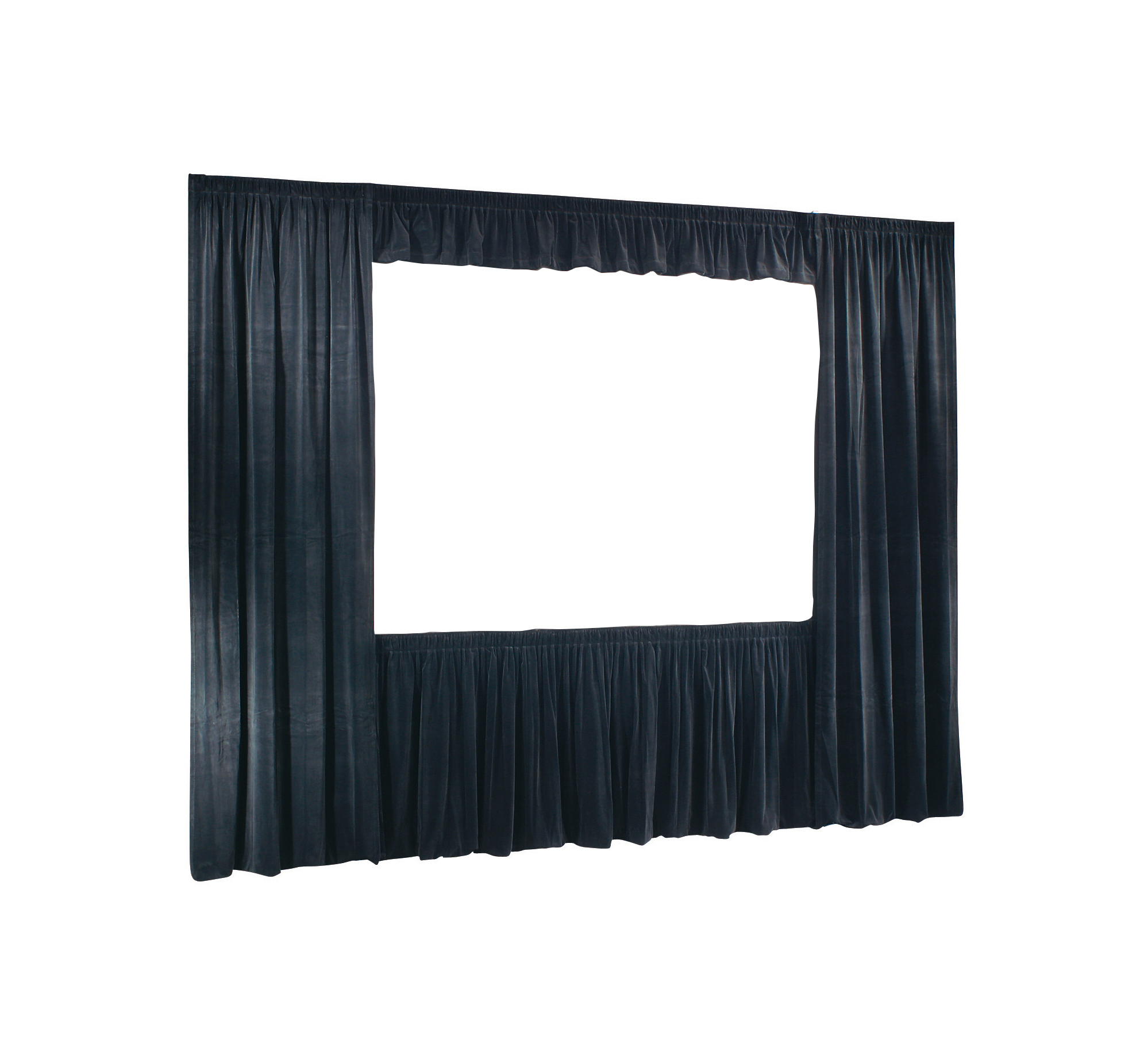 9ft x12ft Cinefold & UFS Velour Drapes Only, in Black