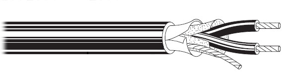 1000 ft High Conductivity Copper, Two-Conductor, Low-Impedance Mic-Music Instrument Cable