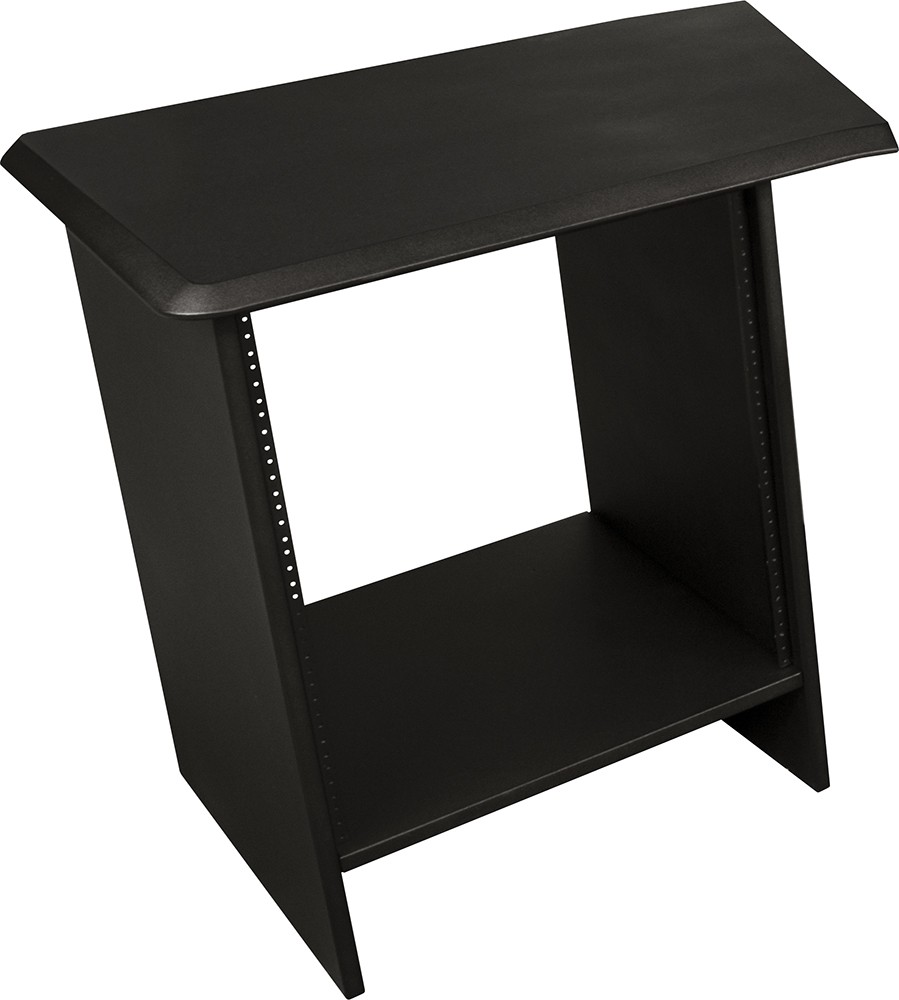 Nucleus Series Studio Desk Table Top (Left Side) - Single 24" Extension with 12 Space Rack