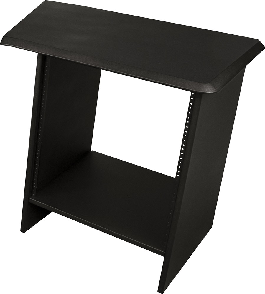 Nucleus Series Studio Desk Table Top (Right Side) - Single 24" Extension with 12 Space Rack