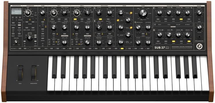 37-Key Tribute Edition Paraphonic Analog Synthesizer