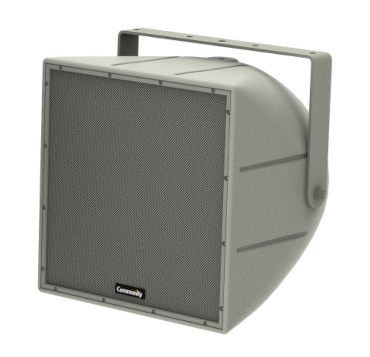 12" 200W Weather Resistant Full-Range 2-Way Coaxial Loudspeaker in White