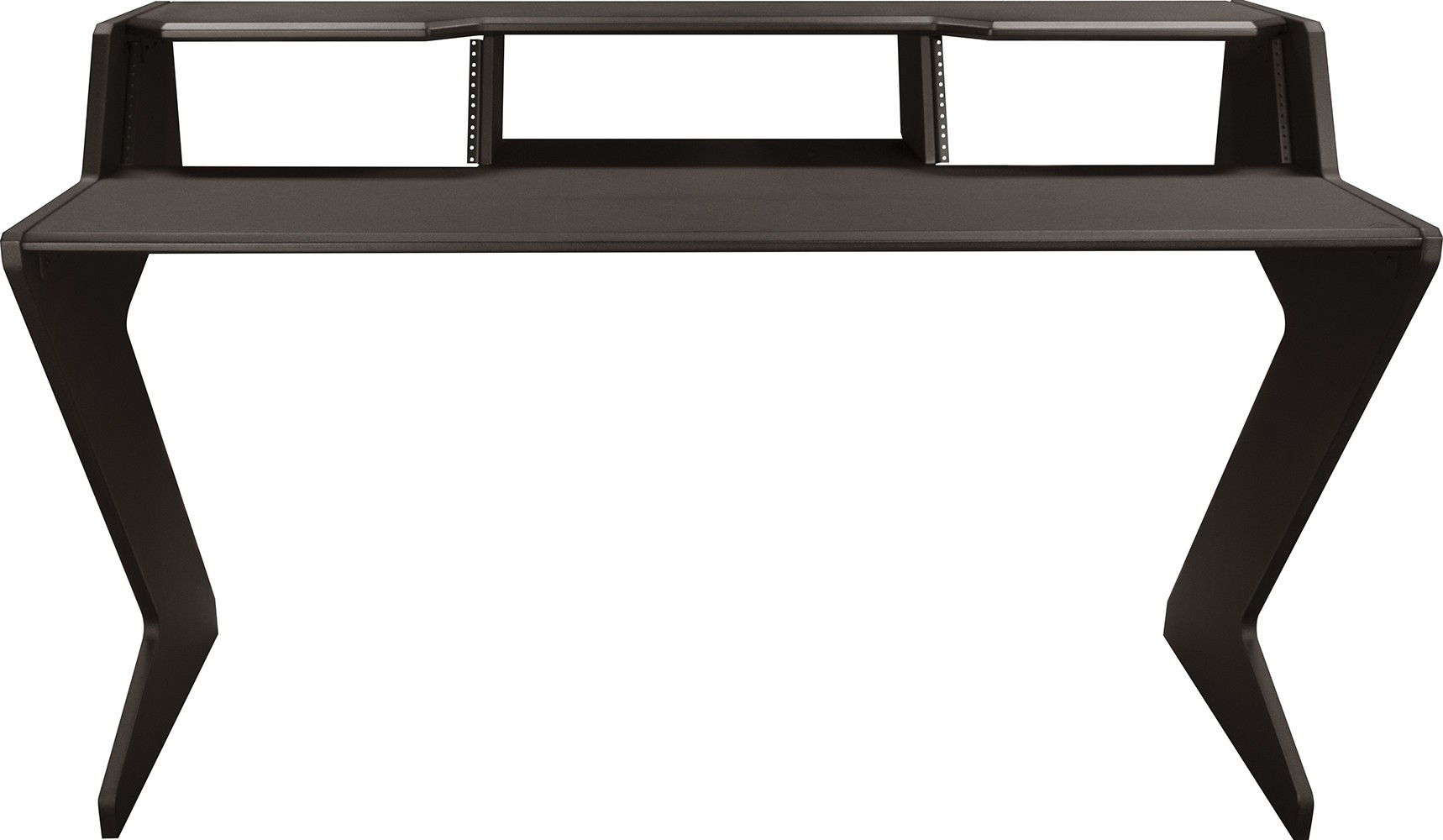 Studio Desk with Shelf and Two 4RU Rack Modules
