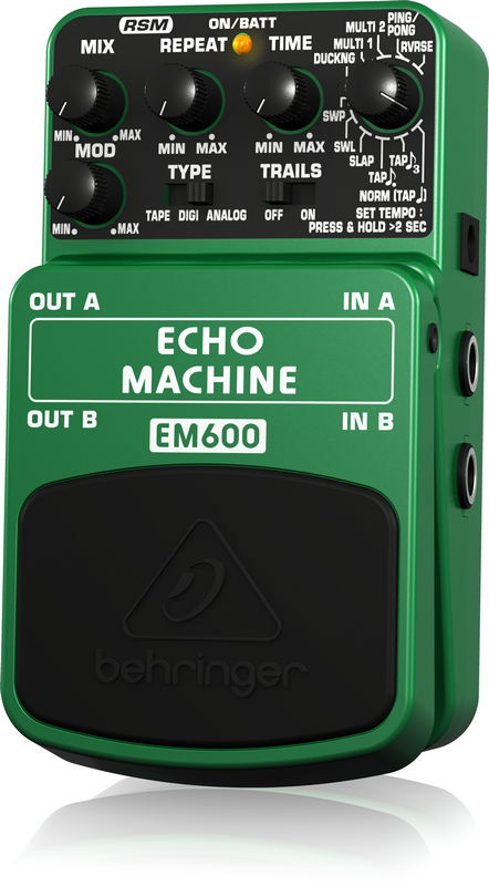 Pedal Ultimate Echo Modeling
