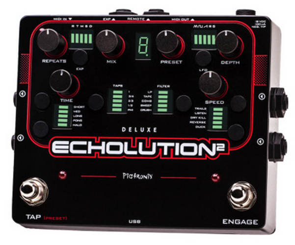 Programmable Multi-Tap Modulation Delay Pedal