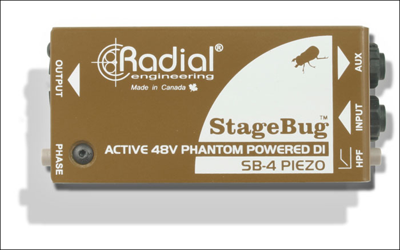 Compact Active DI for Peizo Transducers