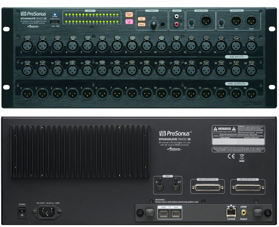 Bundle, w/CS18AI Control Surface and RM32 Mixer