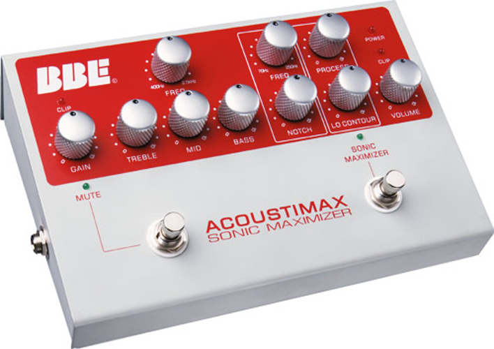 Acoustic Instrument Preamplifier w/ Sonic Maximizer