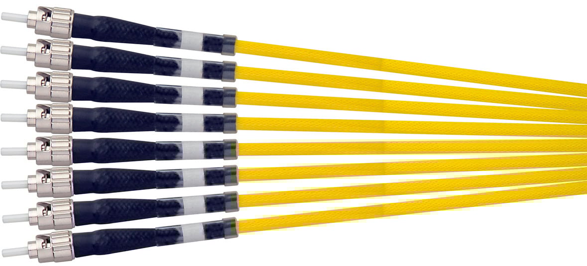 1000 ft Fiber Optic Snake with ST Single Mode Connectors
