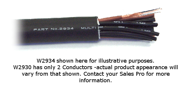 2-Pair EZ/ID Bulk Multipair Snake Cable, Sold by the Foot