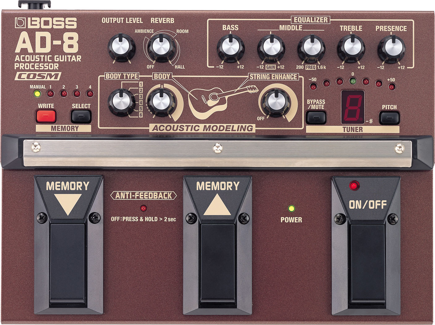 Acoustic Guitar Processor with COSM