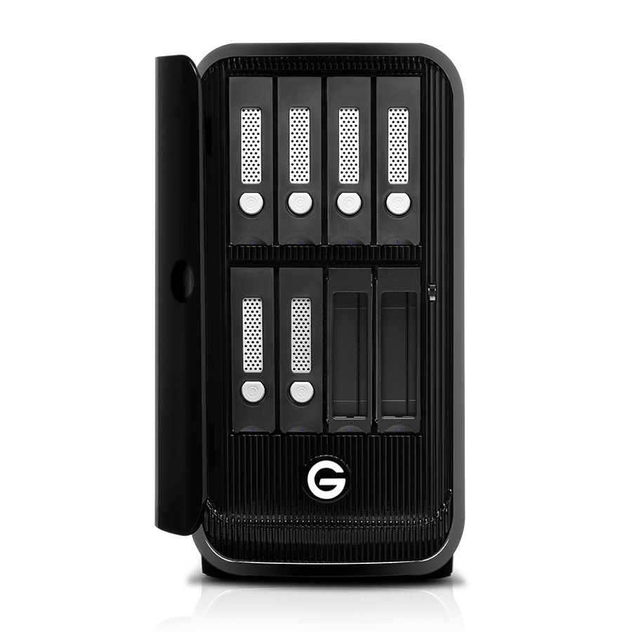Hardware RAID 8-Bay Thunderbolt 2 Storage Solution, 48TB
