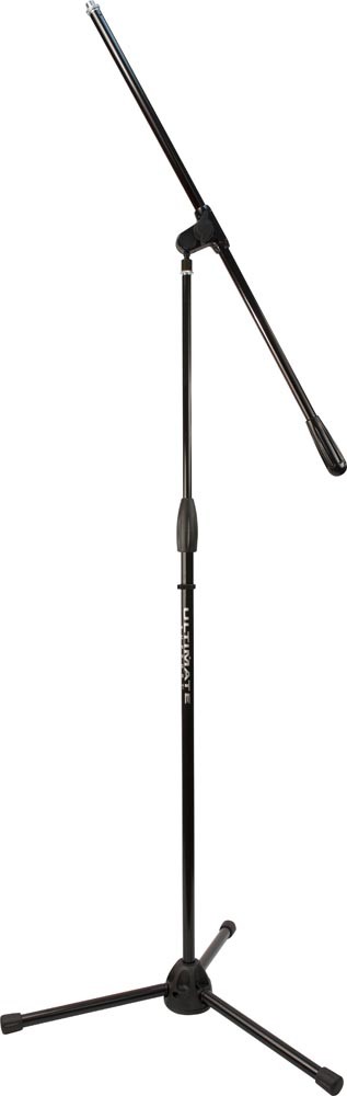 Pro Series R Microphone Stand with Reinforced Plastic Tripod Base and Fixed Boom