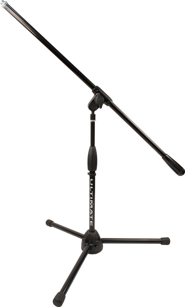 Pro Series R Short Microphone Stand with Reinforced Plastic Tripod Base and Fixed Boom