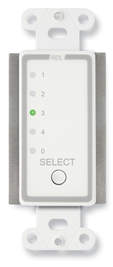Remote Channel Selector, 4 Channels, Controls RU-ASX4D/R