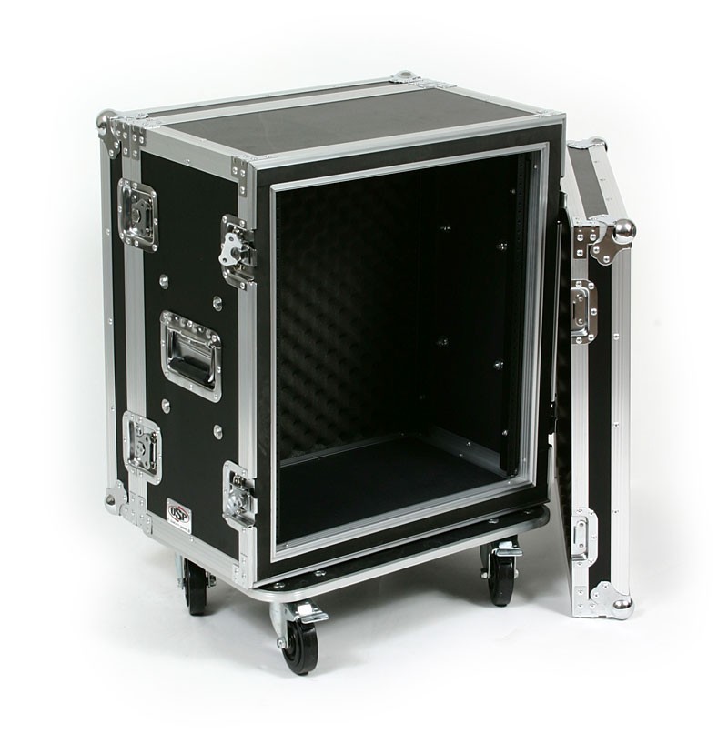 12RU ATA Shock Effects Rack with Casters