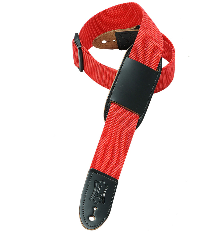 1.5" Ukulele/Youth Guitar Strap in Red