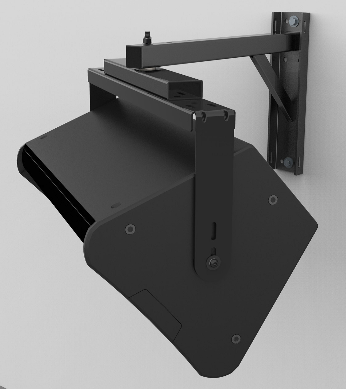 Steerables Loudspeaker Suspension & Aiming System