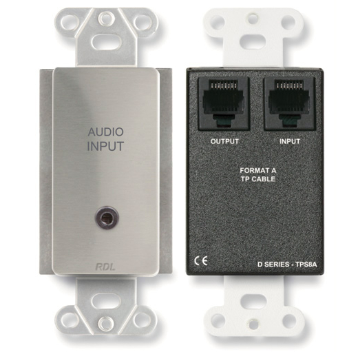 Stainless Steel Active Two-Pair Audio Sender