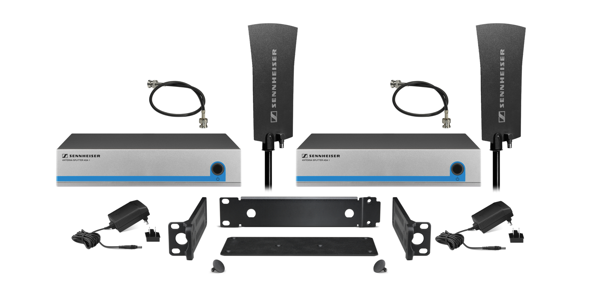 Evolution G3 Active 8 Receiver Splitter Kit with 2 Omni-Directional Paddle Antennas