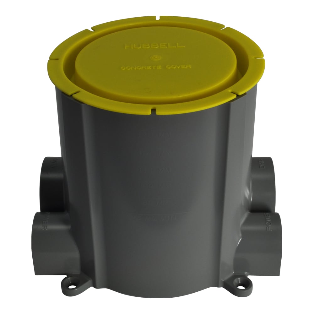 4" SmartFit PVC Concrete Floor Pour Box