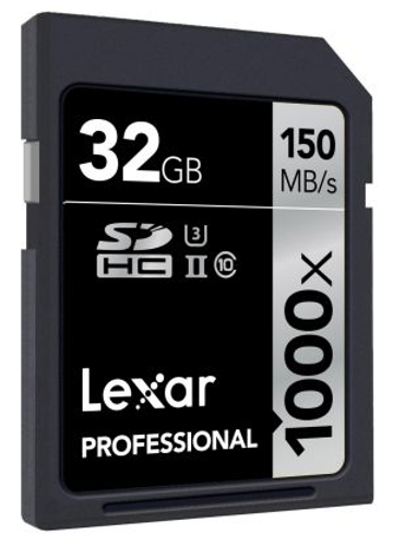 32GB SDHC Memory Card, 150MB/s Read, 75MB/s Write