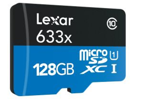 128GB microSDXC Memory Card with SD Adapter, 95MB/s