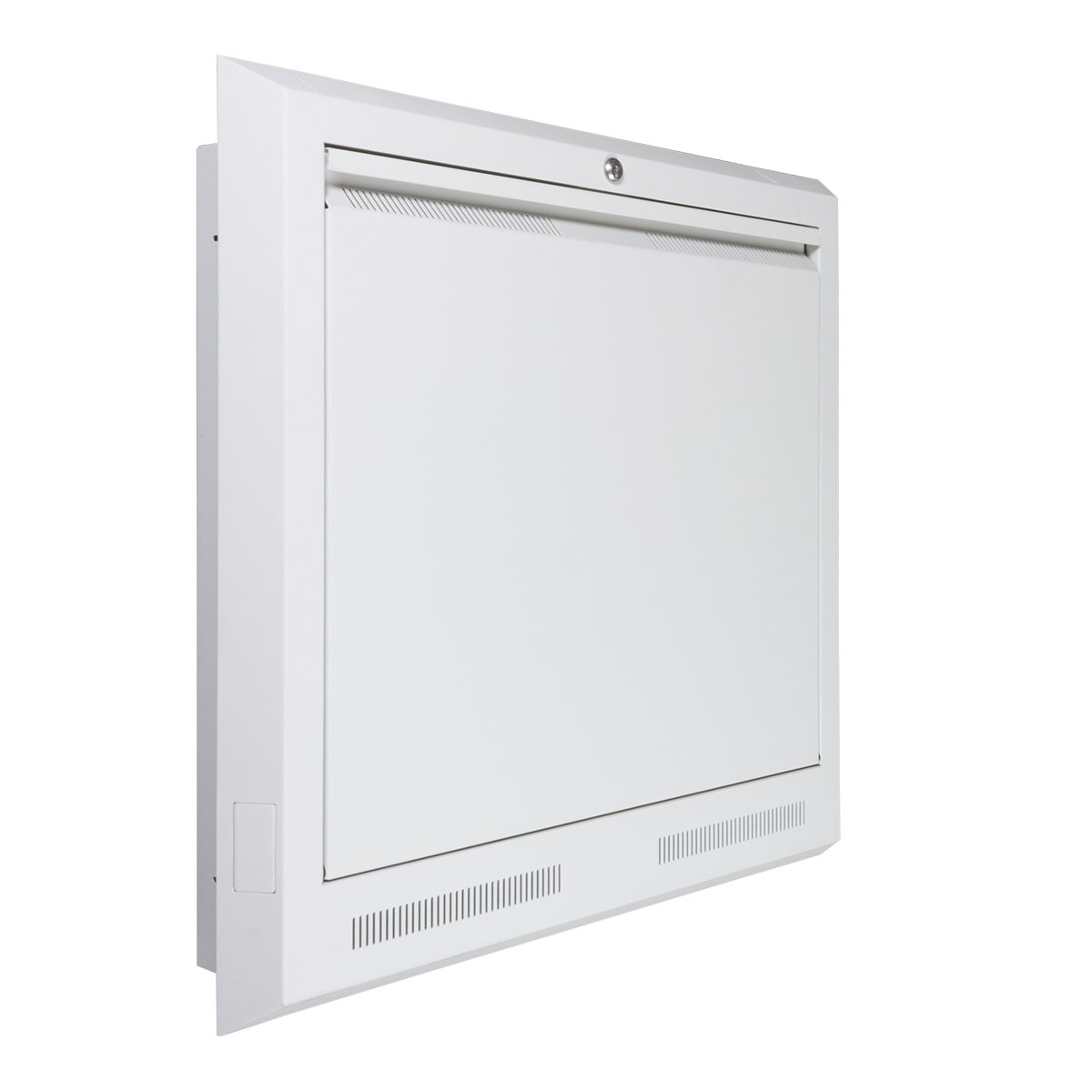 3RU Tilt-Open Recessed Wall Rack