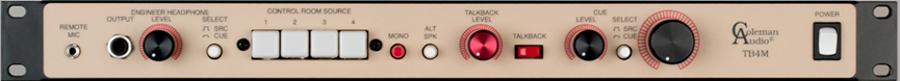 Stereo Monitor Controller with Cue and Talkback