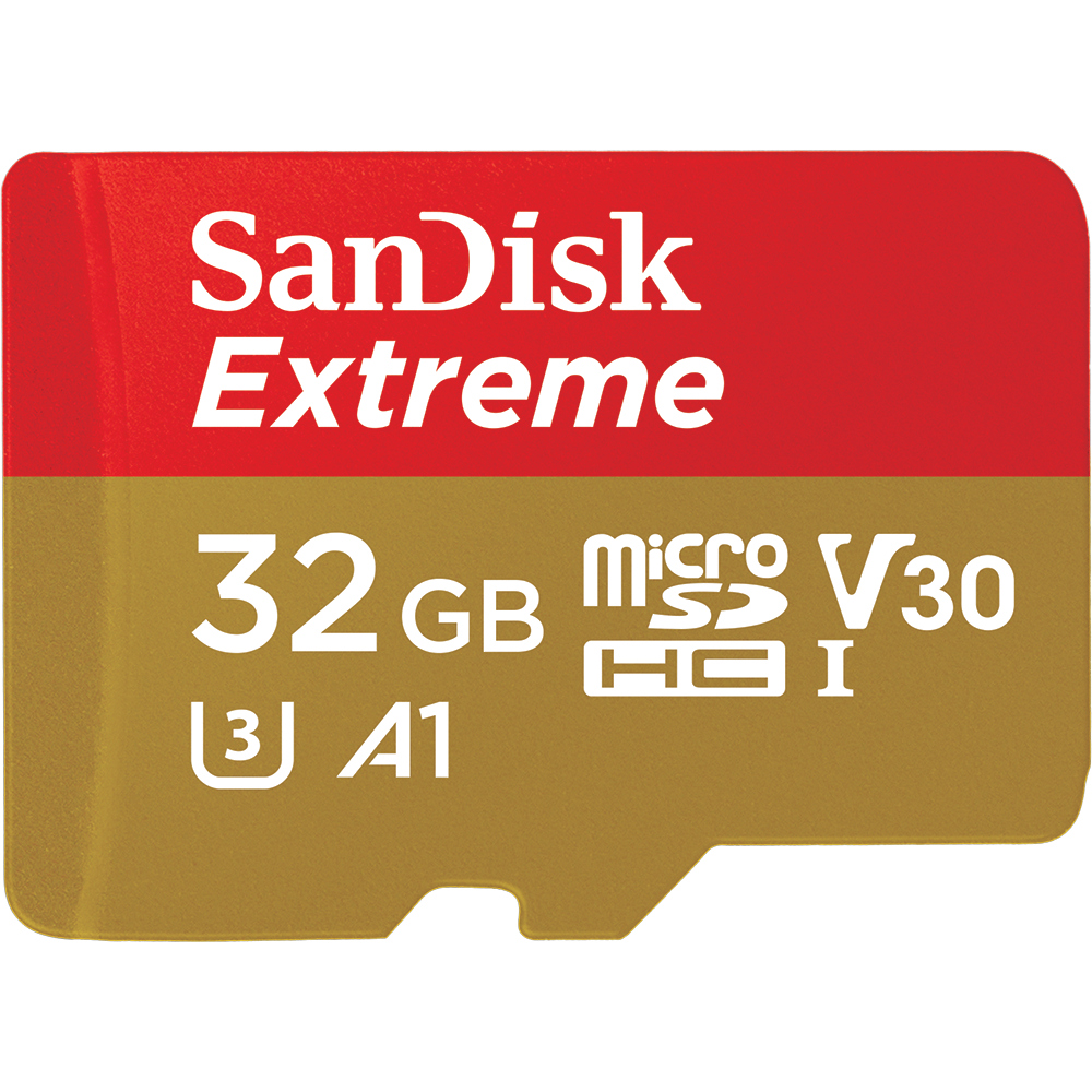 32GB microSDHC Memory Card with SD Adapter