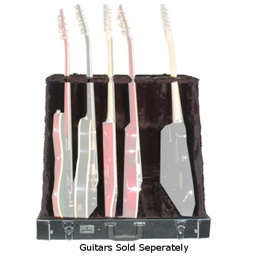 6-Guitar Carpet Series Stand Case