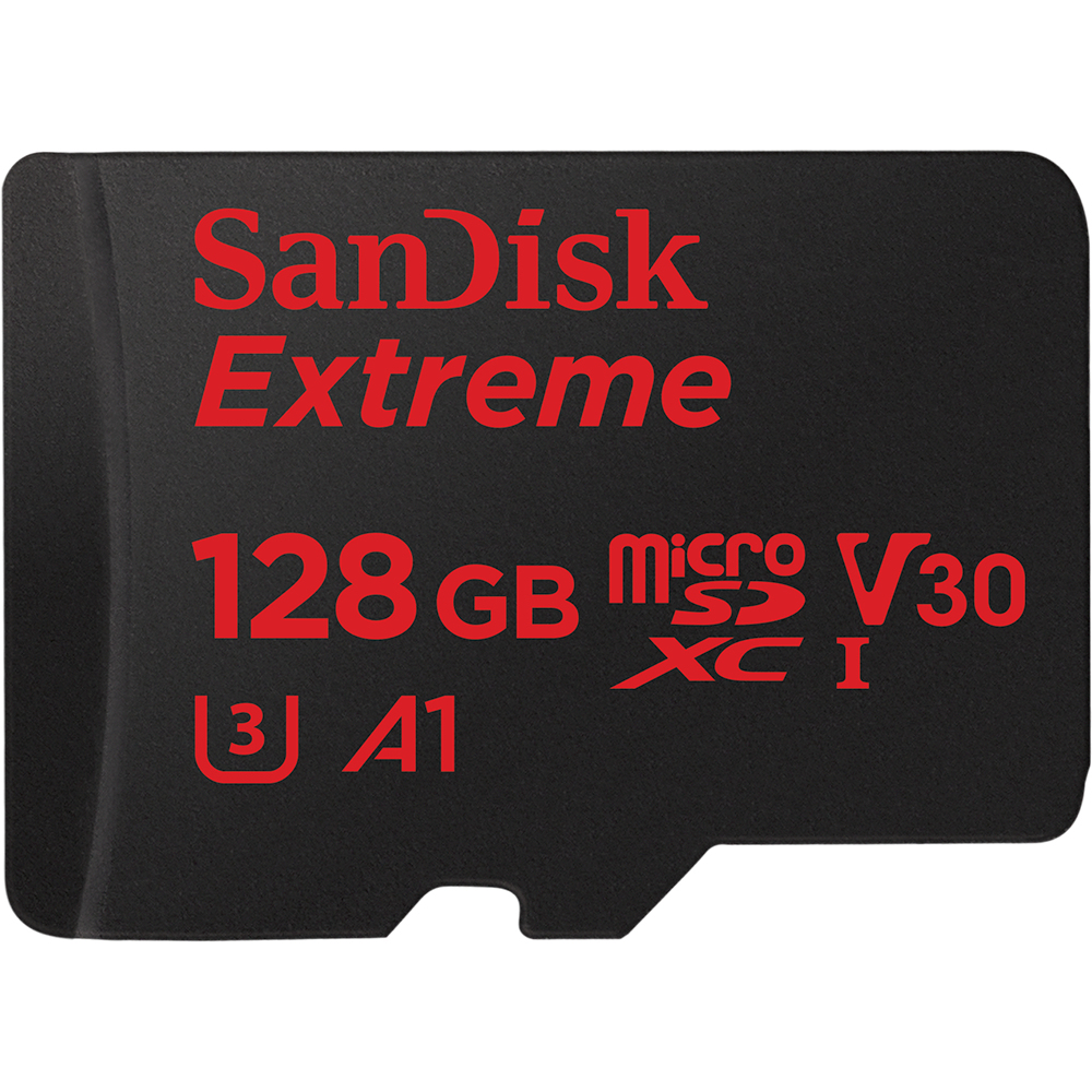 128GB microSDXC Memory Card with SD Adapter
