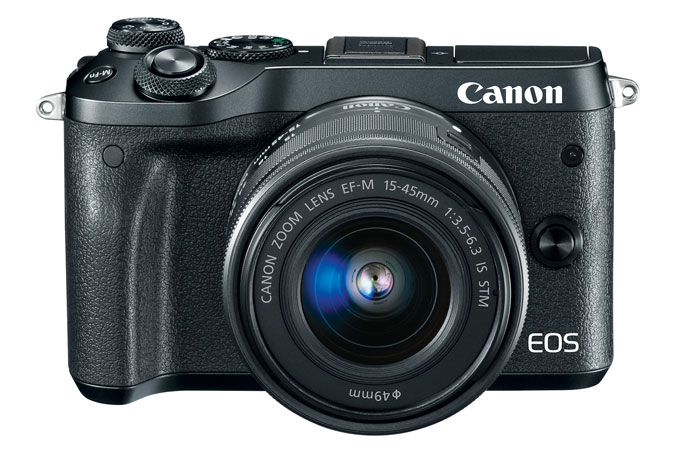 EOS M6 w/ EF-M 15–45mm IS STM Camera Kit