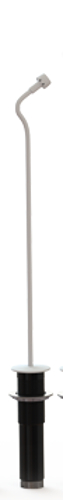 Cardioid Installation Microphone with 10" Gooseneck, White