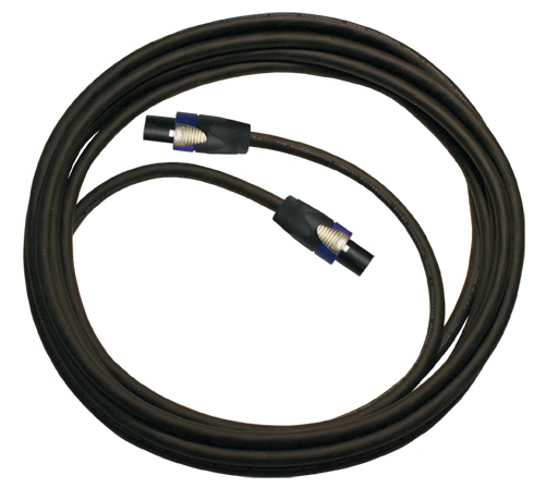 100 ft 14 AWG Speaker Cable with Neutrik NL2 Connectors