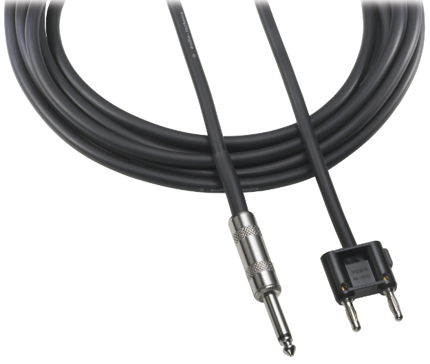 50 Foot 1/4" Male TS - Dual Banana Plug Speaker Cable