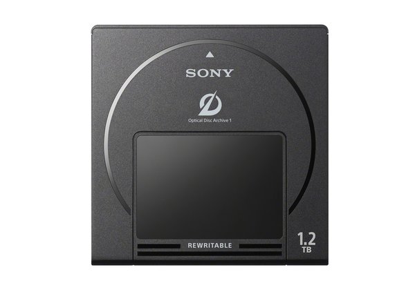 1.2TB Rewritable Optical Disc Cartridge