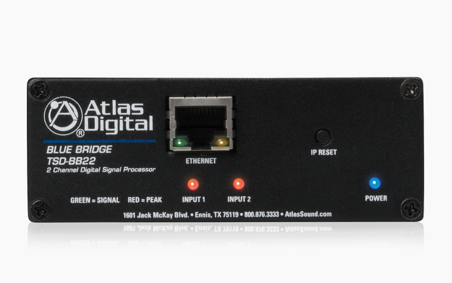 BlueBridge® 2 Input x 2 Output DSP Audio Processor