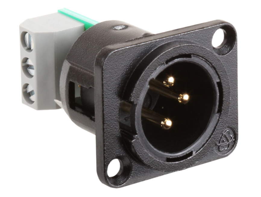 XLR Male Jack Assembly