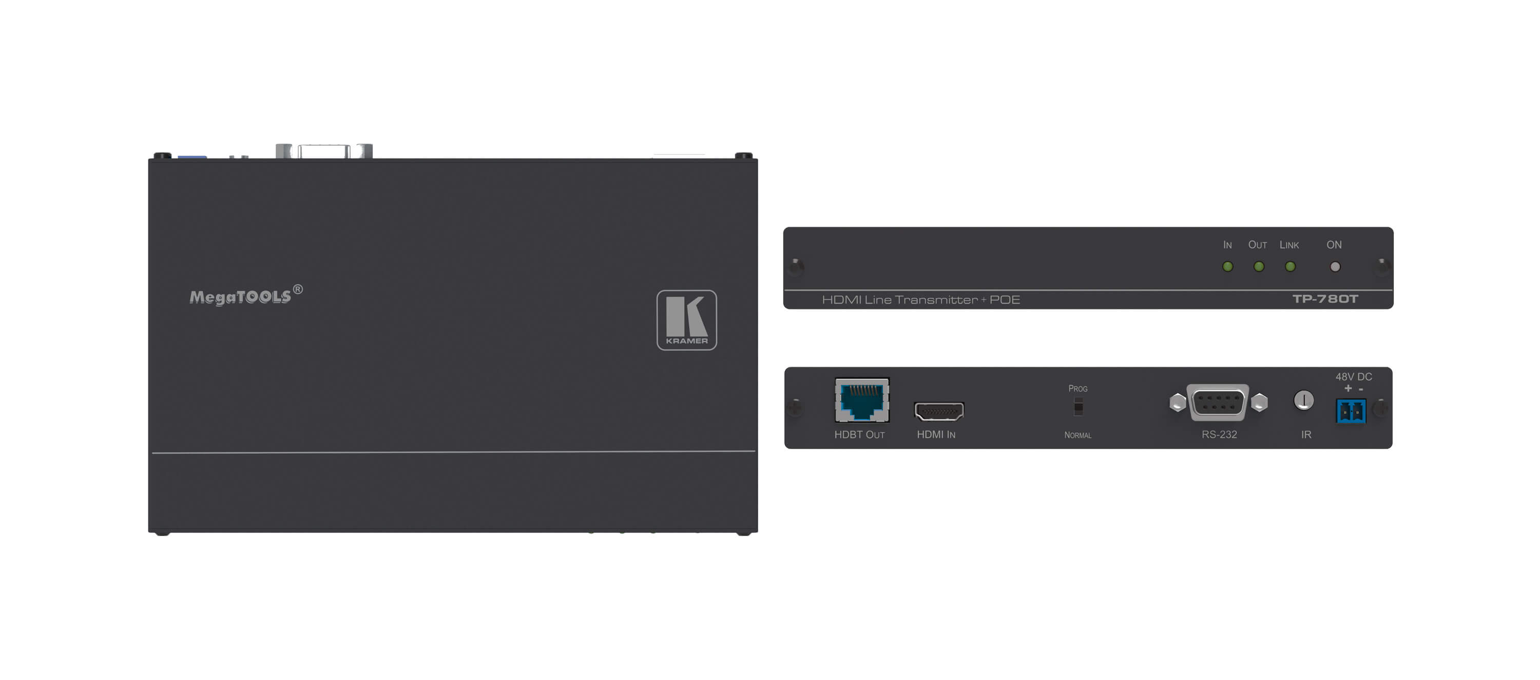 4K UHD HDMI HDBaseT Transmitter with POE