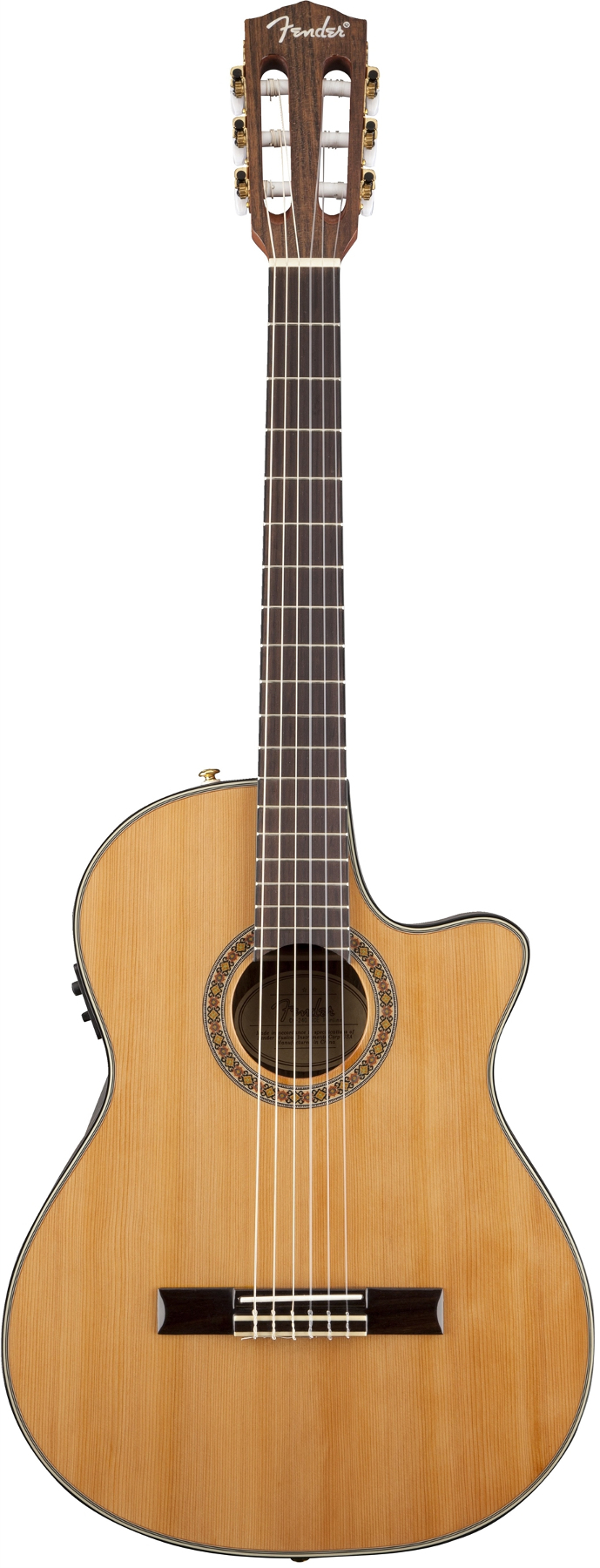 Thinline Classical Acoustic Guitar, Solid Cedar Top