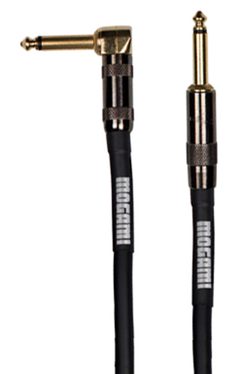 Guitar Cable TS-TS Right angle 25ft