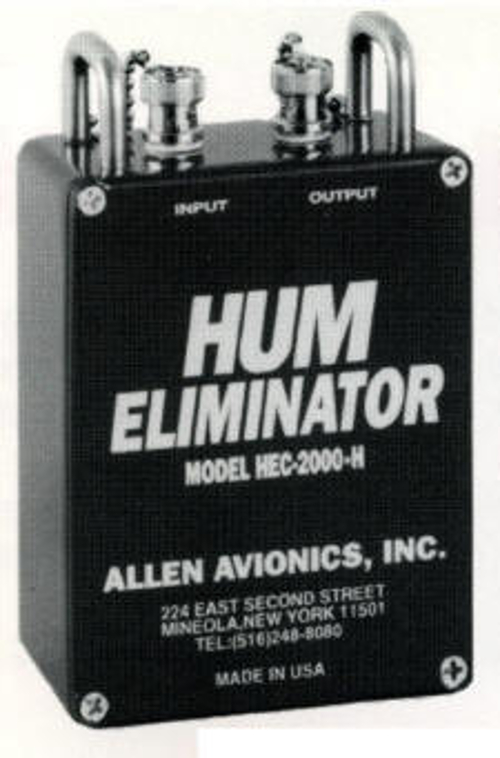 Video Hum Eliminator with Handles