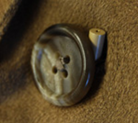 Brown Omnidirectional Lavalier Microphone