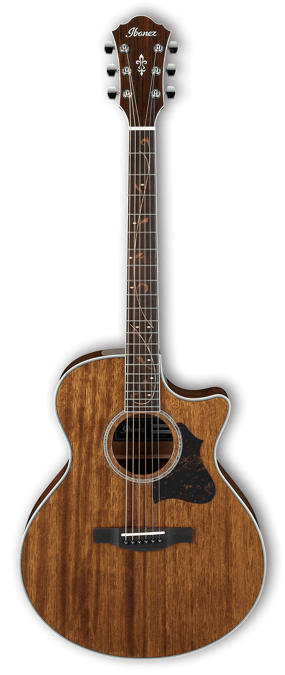 Acoustic Electric Guitar - Natural High Gloss
