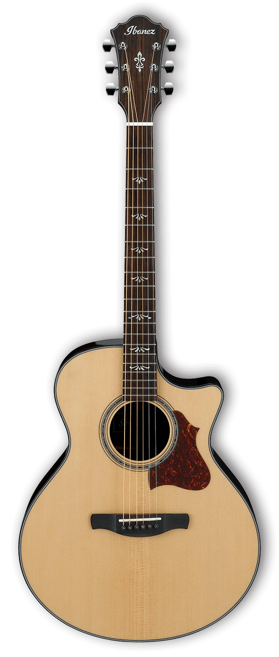 Acoustic Electric Guitar - Natural High Gloss