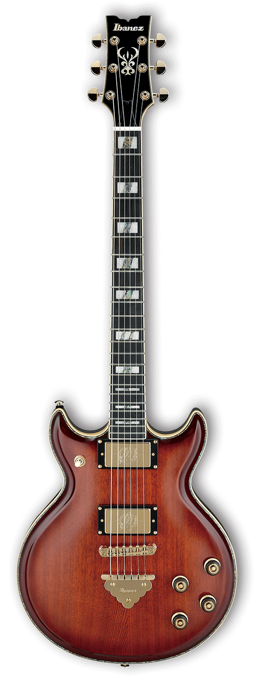 Electric Guitar with Case - Bursted Smoky Quartz Finish