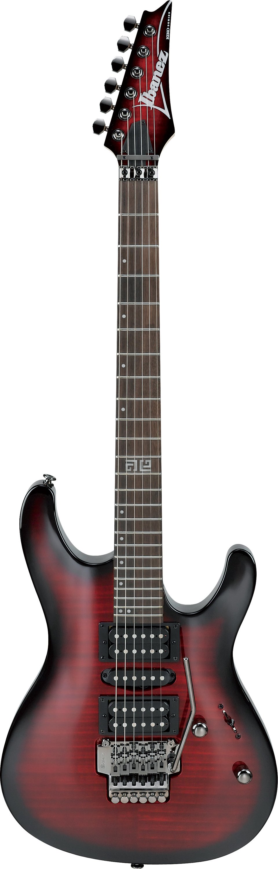 Kiko Loureiro Signature 6-String Electric Guitar, Transparent Red Burst