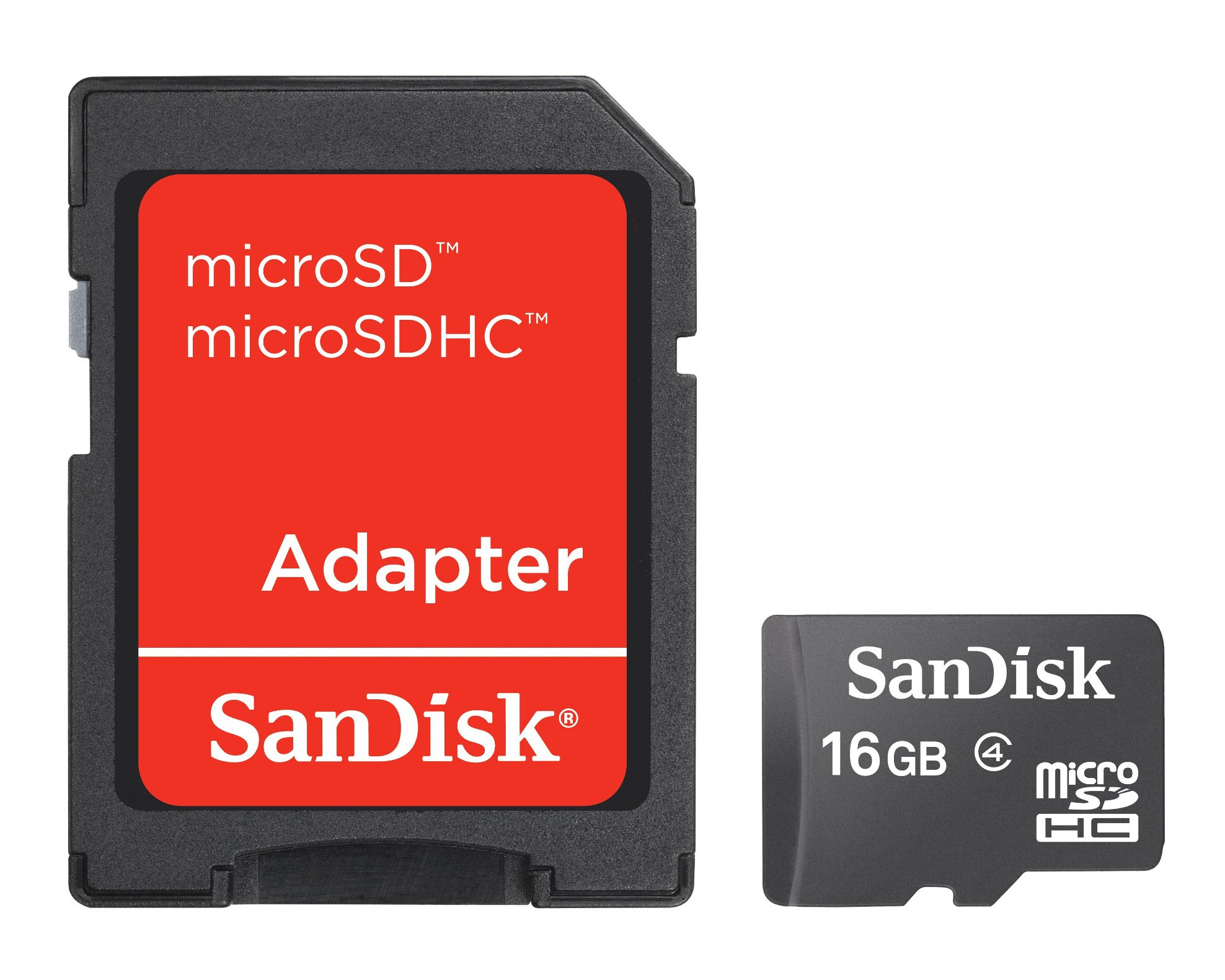 16GB microSDHC Card with 3"x5" SD Adapter