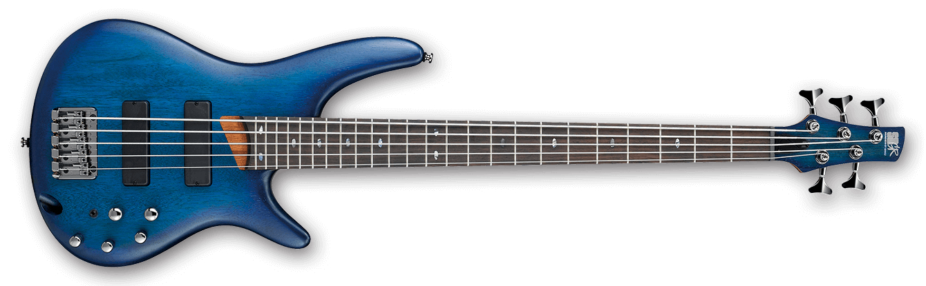 SR Standard 5 String Electric Bass - Sapphire Blue Flat